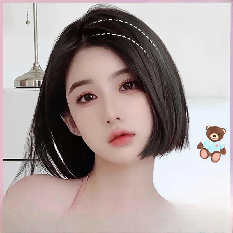 테슬컷 가발 단발머리 짧은머리 항암가발 - 상세 이미지 2