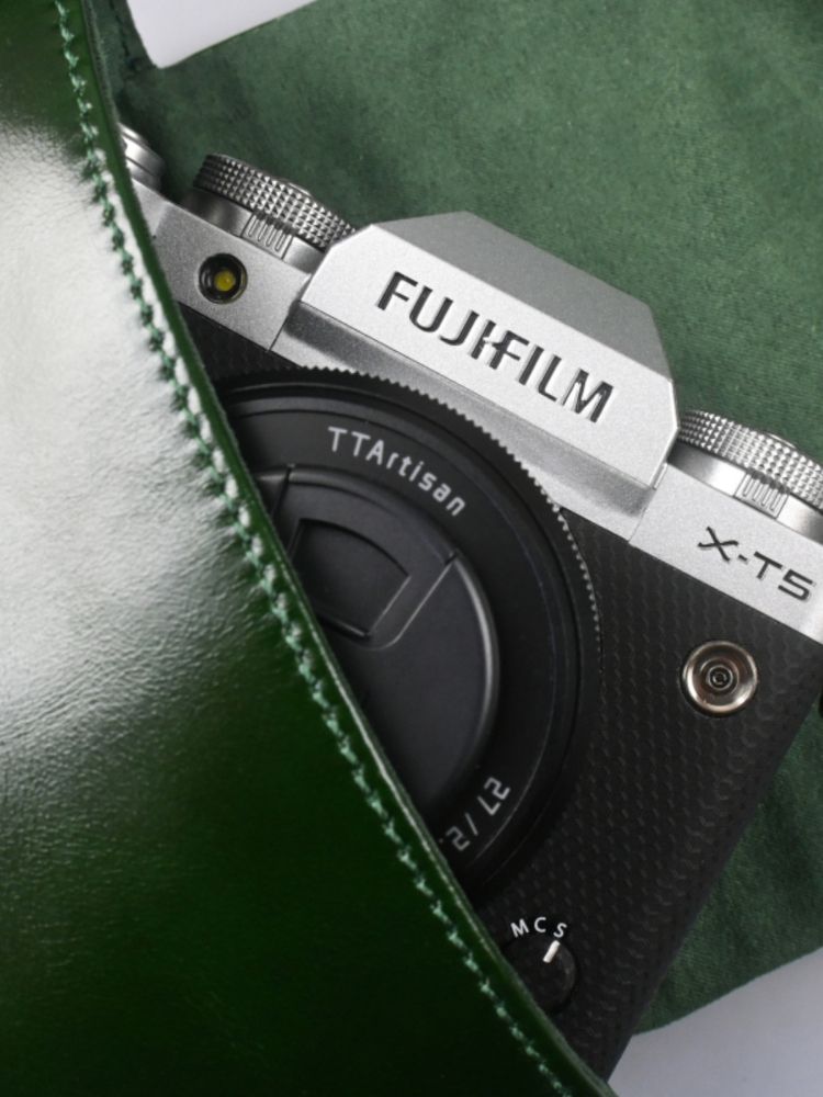 후지필름xhalf 수납 가방 카메라 보관 파우치 가죽 방수 커버 - 상세 이미지 5