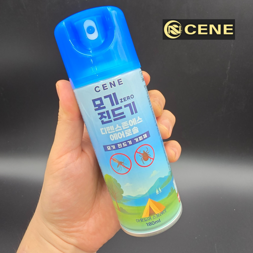 카포스 세네 모기 진드기 이카리딘 모기기피제 스프레이 에어로솔 기내반입 야외활동필수품 - 상세 이미지 2