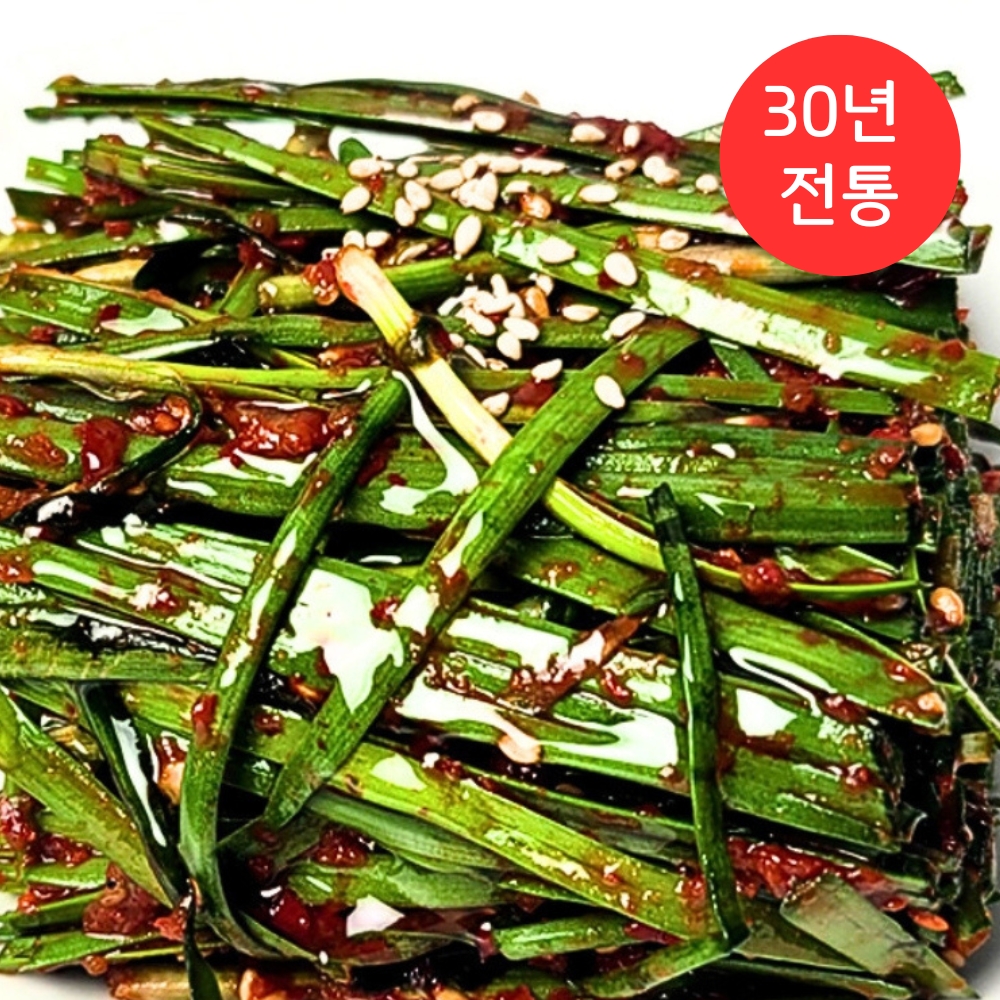 전라도 부추김치 부추겉절이 2kg 30년 전통 손맛 - 상품 이미지