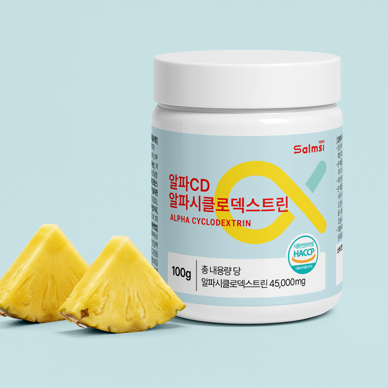 알파CD 알파시클로덱스트린 난소화성 말토 덱스트린 파인애플맛 100g - 상세 이미지 2