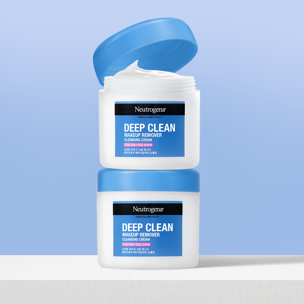 뉴트로지나 딥클린 클렌징 크림 285ml, 2개