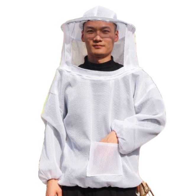방제복 양봉 해충 벌래 퇴지 방호 작업복 벌초 예초 꿀벌 보호 양봉용 - 상품 이미지