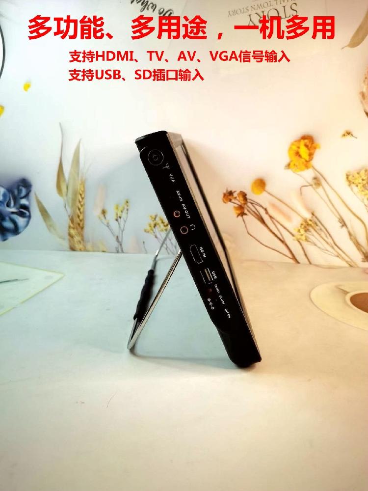 12인치 휴대용 모니터 cctv HDMI 소형 경비실 디스플레이 화면 스크린 - 상세 이미지 5