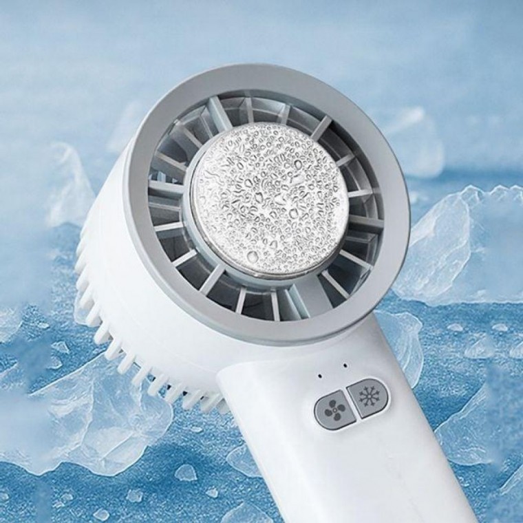 아이스 미니 선풍기 급속 냉각 쿨링패드 휴대용 저소음 탁상용 냉풍기 냉각팬