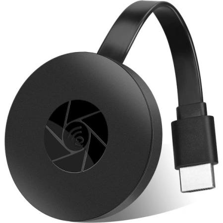 [해외]스마트씨 무선 HD 디스플레이 어댑터 WiFi 화면 캐스트 미러링 미디어 스트리밍 동글 수신기(전화/PC/태블릿-HD TV 프로젝터용)