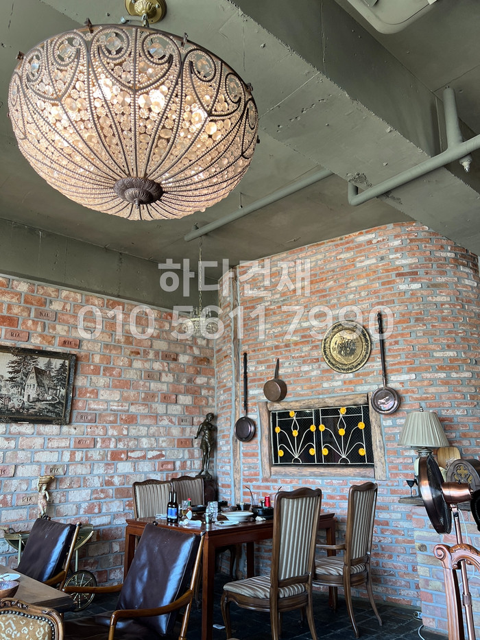 고벽돌타일 적고벽돌타일 240x55x20~22T 홍고벽돌 / 하다건재 시공사례