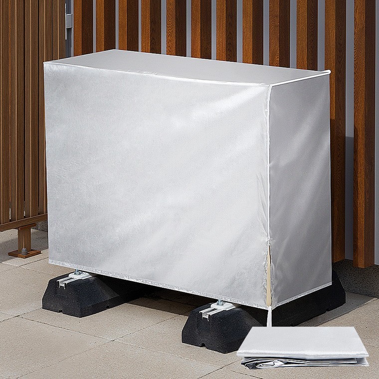 실외기커버 중 에어컨덮개 가리개 차양막 가림막 보호 케이스