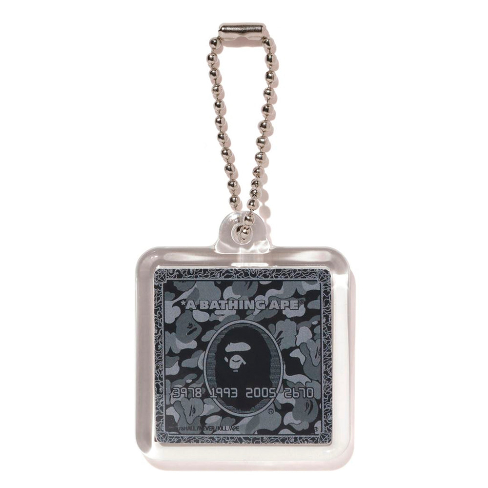 베이프 키체인 CARD KEYCHAIN BAPEC 1L25-182-002 - 상품 이미지