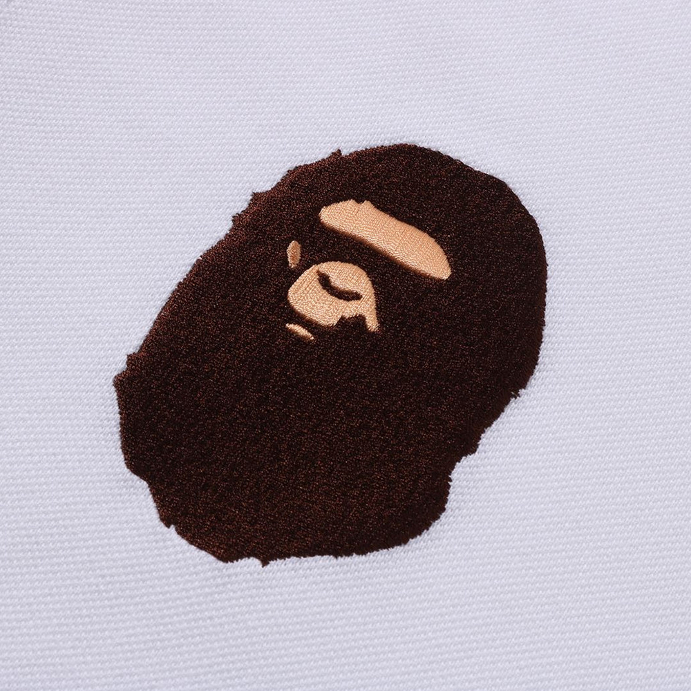 베이프 반팔티 LARGE APE HEAD POLO BAPEC 1L25-112-001 - 상세 이미지 4