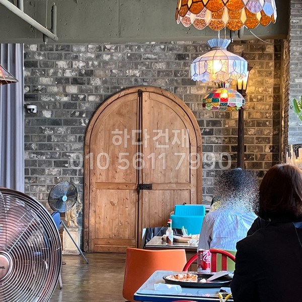 고벽돌 킹타일 240x110x20T 청고벽돌타일 / 하다건재 킹고벽돌타일 시공사례