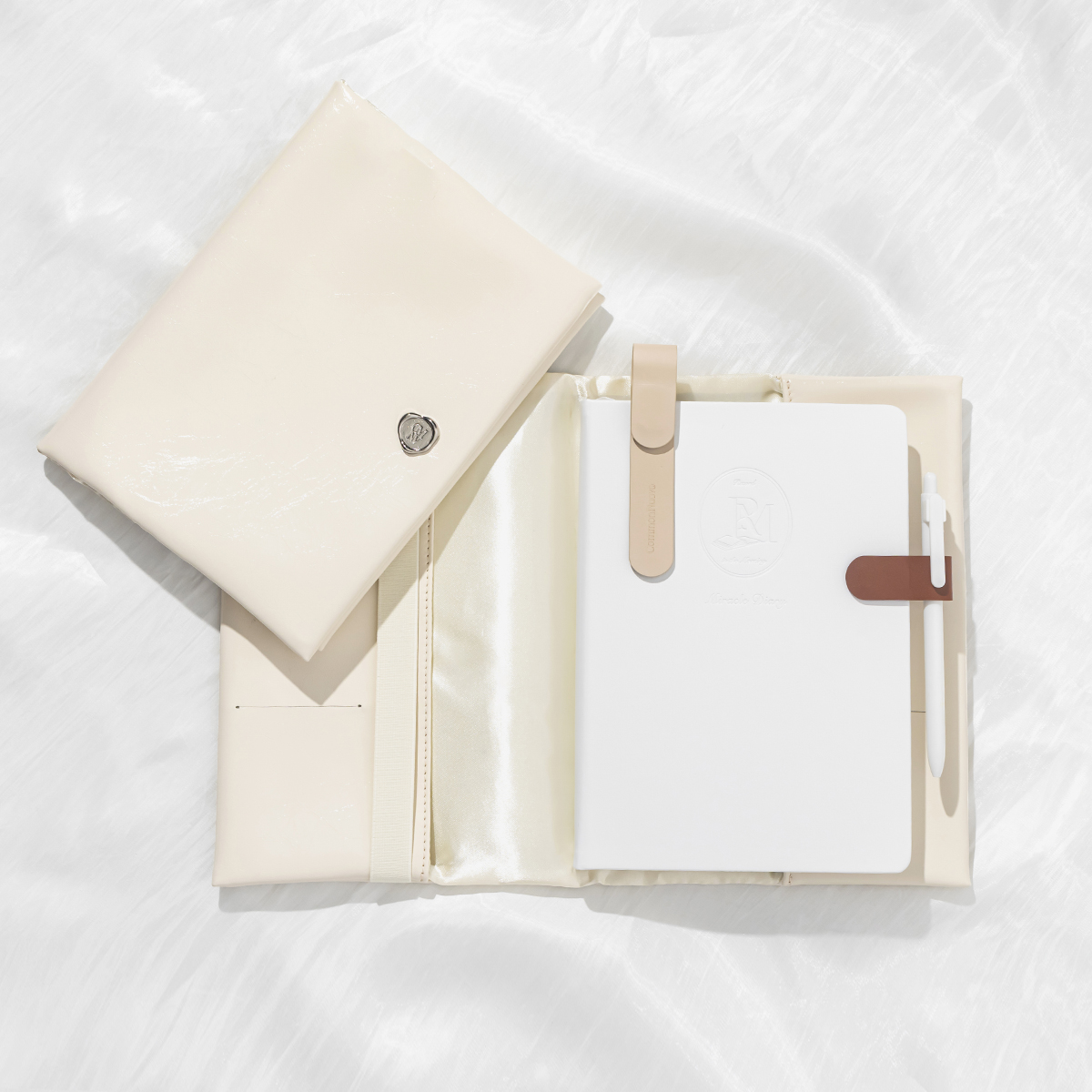 북커버 북파우치 민음사 가죽 B6 A5 다이어리커버 이미지 4