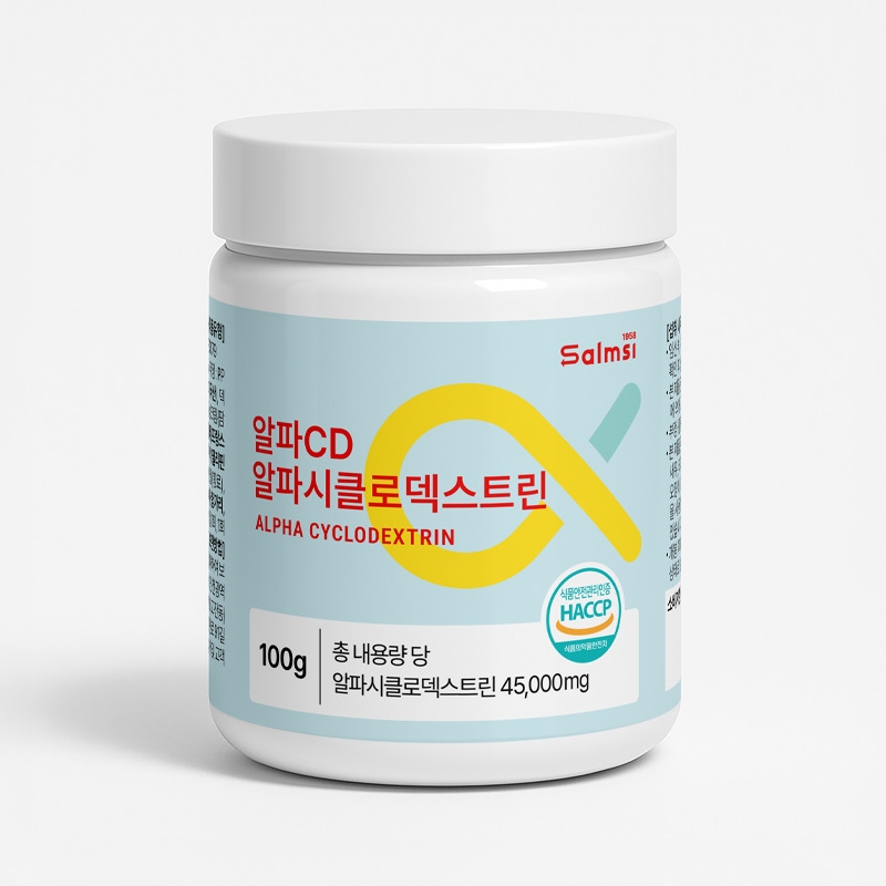 알파CD 알파시클로덱스트린 난소화성 말토 덱스트린 파인애플맛 100g - 상품 이미지