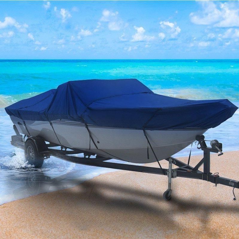 고무보트 커버 카약 제트스키 방수 햇빛차단 덮개 420D 10~12ft / 3.9x2.2m - 상품 이미지