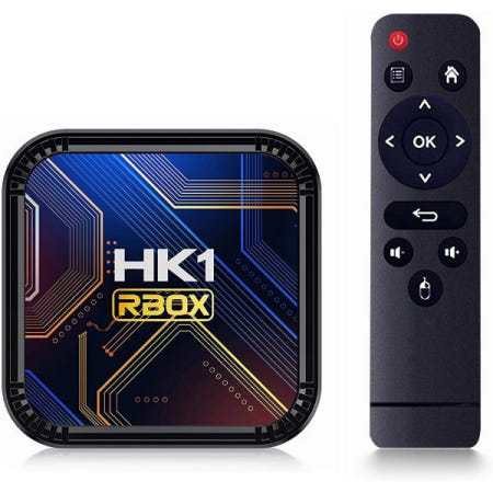 IDEALROYAL [해외]안드로이드 13.0 TV 박스, 3D 8K 4GB RAM 32GB ROM RK3528 쿼드코어 ARM 코어텍스 A53 말리-450, 내장 2.4GHz/5.0GHz 듀얼 Wi