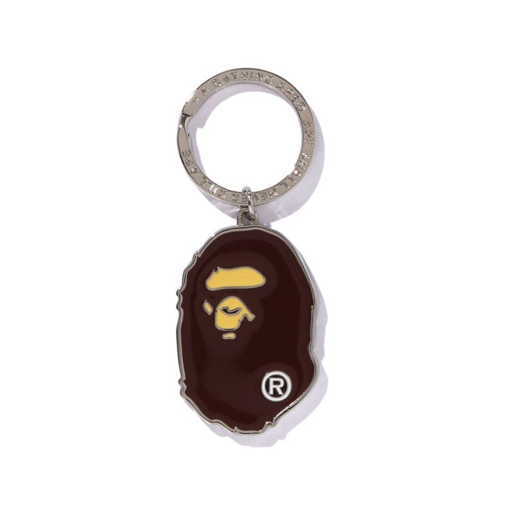 베이프 키체인 APE HEAD METAL KEYCHAIN 1L20-182-018 - 메인 이미지