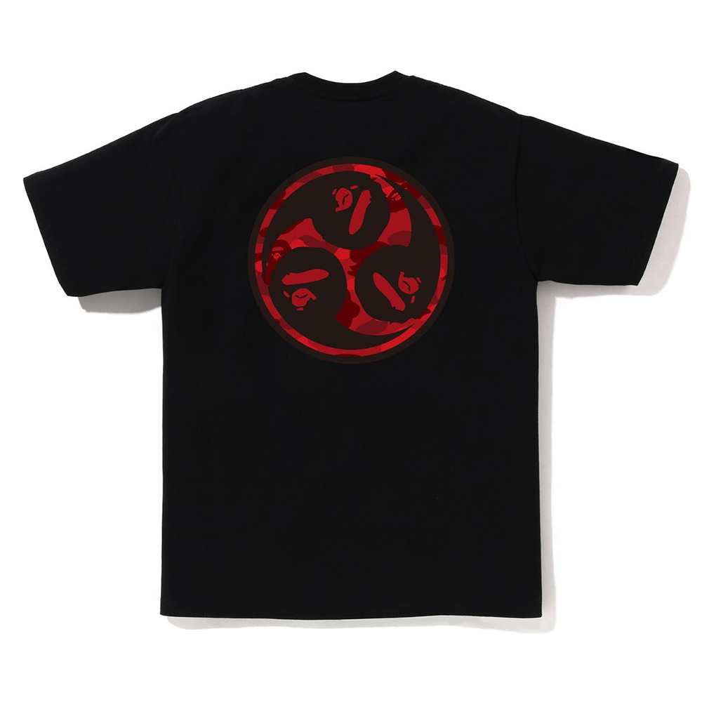 베이프 반팔티 COLOR CAMO JAPAN CULTUR MITSUDOMOE TEE 1L22-110-059 - 상세 이미지 4