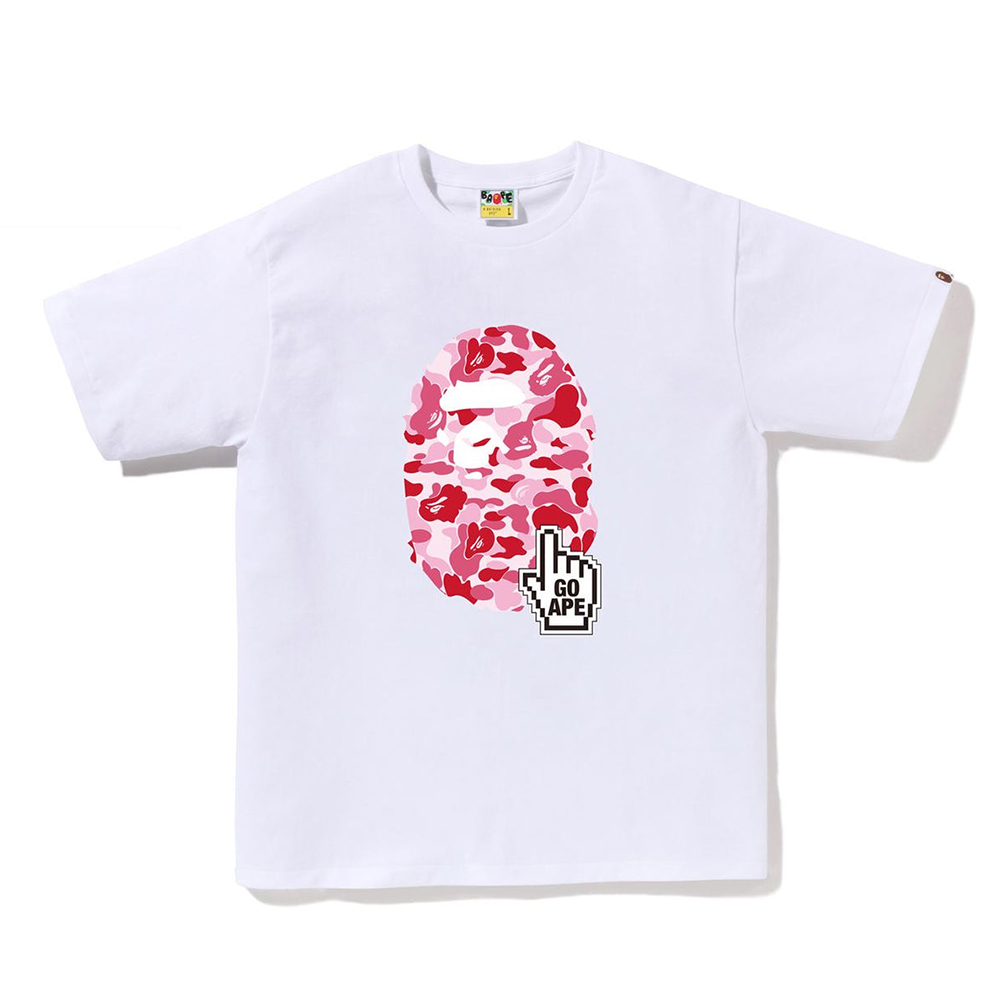 베이프 반팔티 ABC CAMO GO APE POINTER APE HEAD TEE BAPEC 1L25-110-014 - 상세 이미지 3