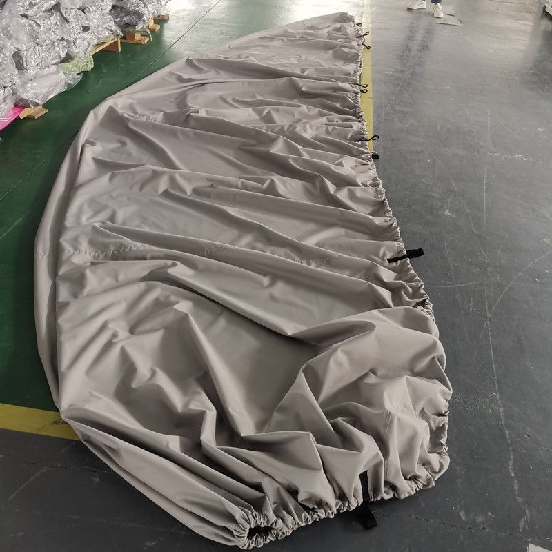 고무보트 커버 카약 제트스키 방수 햇빛차단 덮개 420D 10~12ft / 3.9x2.2m - 상세 이미지 4
