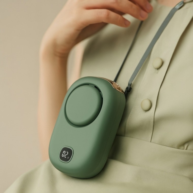 베르 목걸이 미니선풍기 냉각선풍기 휴대간편 강력바람