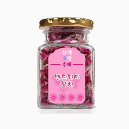 산해랑 맨드라미꽃차(국내산) 마시는 순간 귀와 눈이 청명해지는 느낌 차가운 성질