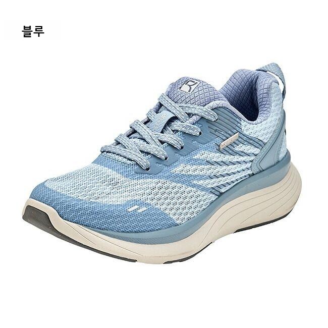 아식스 락워크 4E 와이드 여성 워킹화 무릎보호 운동화 RL-9014 블루 225 - 상세 이미지 4