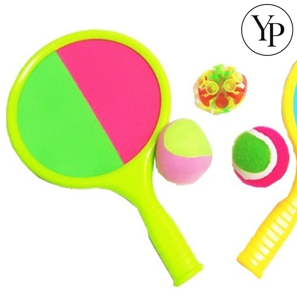 어린이 캐치볼 찍찍이볼 미니민턴 벨크로 실내 흡착 멀티 라켓볼
