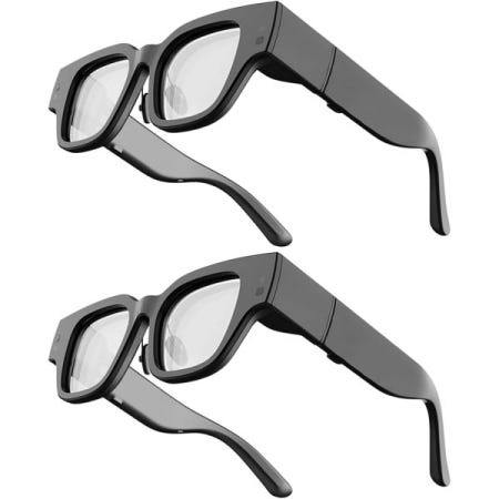 [해외]AI 기반 127개 언어 번역 및 스피커 워치가 탑재된 iTourTranslator 스마트 AR 글래스|실시간 자막, ChatGPT 통합, 양안 OLED 디스플레이