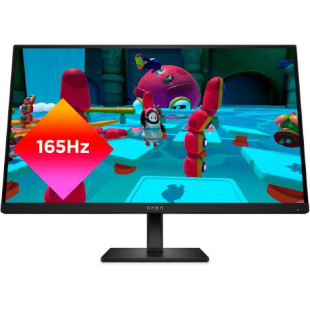 [해외]HP OMEN 27q QHD 165Hz 게이밍 모니터, 디스플레이(2560 x 1440), IPS 패널, 99% sRGB, 95% DCI-P3, 16:9, AMD 프리싱크