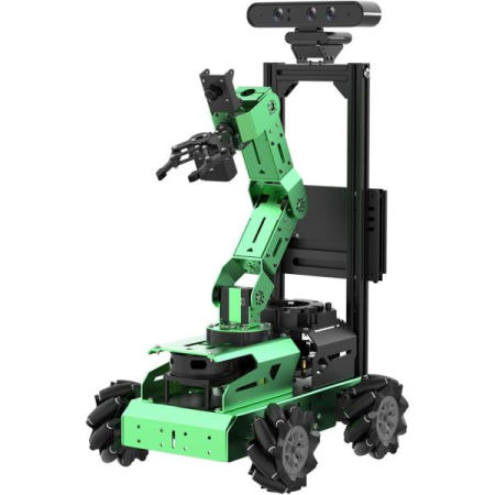 HIWONDER [해외]하이원더 제트오토 프로 ROS2 로봇 자동차, 5DOF AI 비전 팔 지원 SLAM 매핑/내비게이션/자율 주행/파이톤, 젯슨 나노 4GB ） 포함 공학도 및 성인용 （ 어드