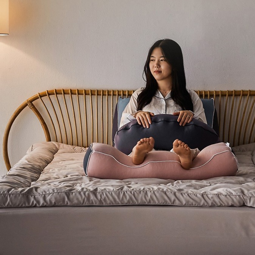 올리는 다리 올리고 자기 베개 종아리베개 다리받침쿠션 - 상세 이미지 4