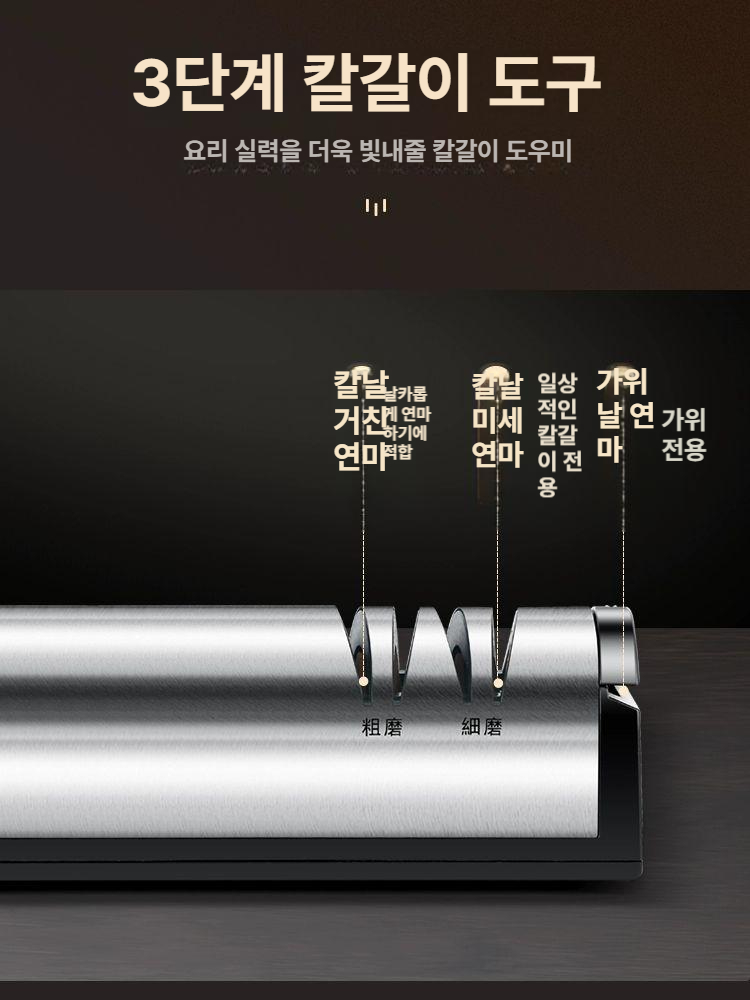 칼갈이 자동 전기 숫돌칼갈이 가위   연삭 - 상세 이미지 2