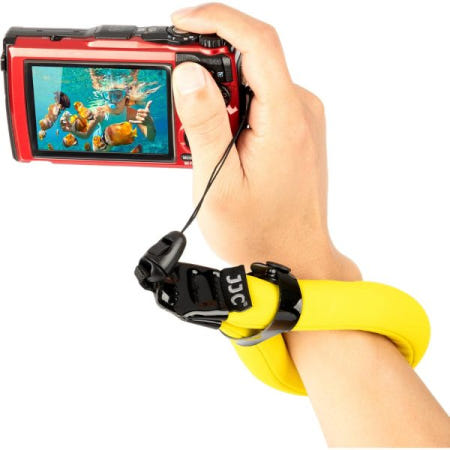 JJC [해외]JJC 방수 카메라 플로트 스트랩 휴대폰 올림푸스 TG-7 TG-6 TG-5 TG-4 니콘 W300 W100 캐논 D30 후지 XP140 XP130 XP90 XP80 및 케
