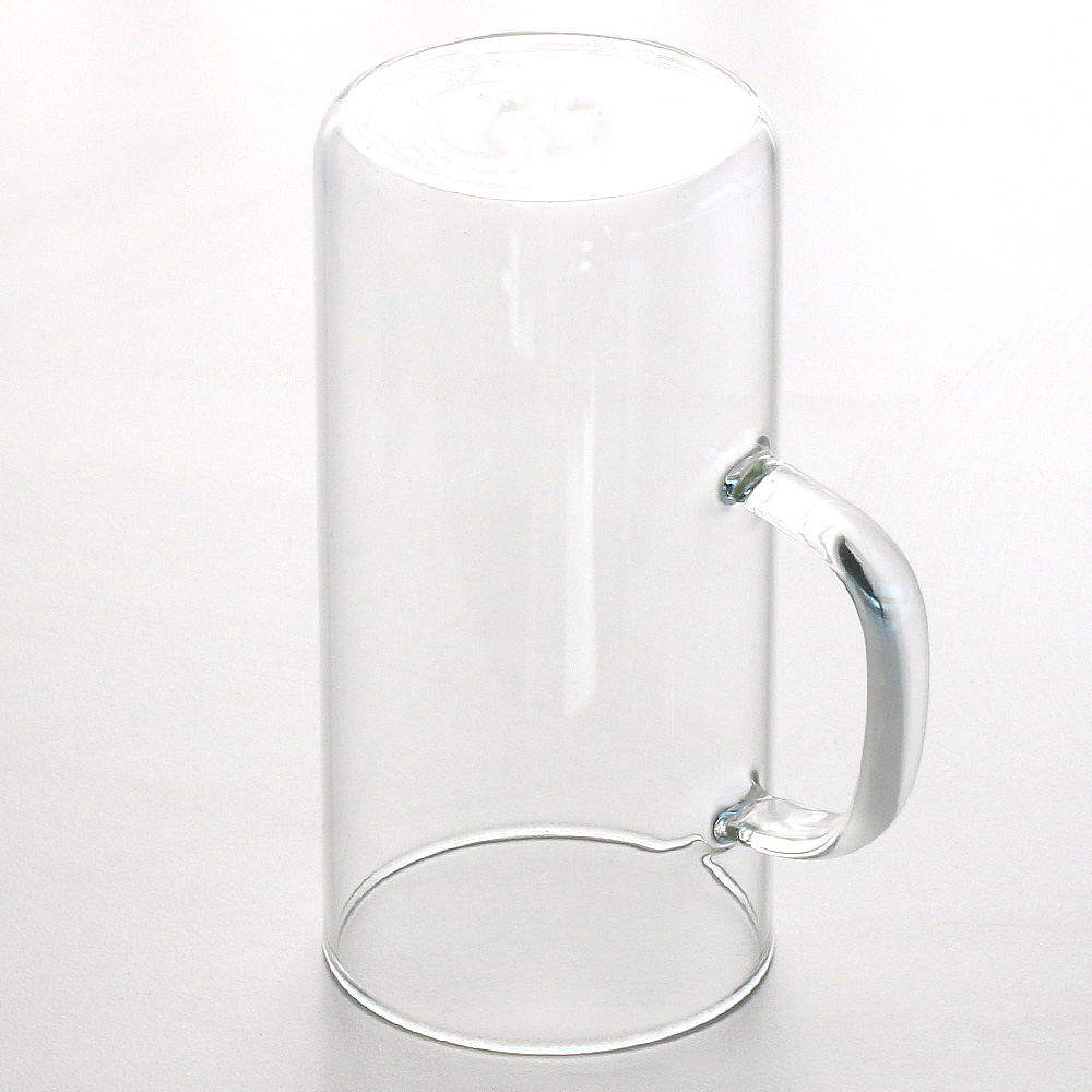 홈카페 내열유리컵 아이스 커피잔 아메리카노컵 하이볼잔 700ml, 1개, 손잡이 - 상세 이미지 4