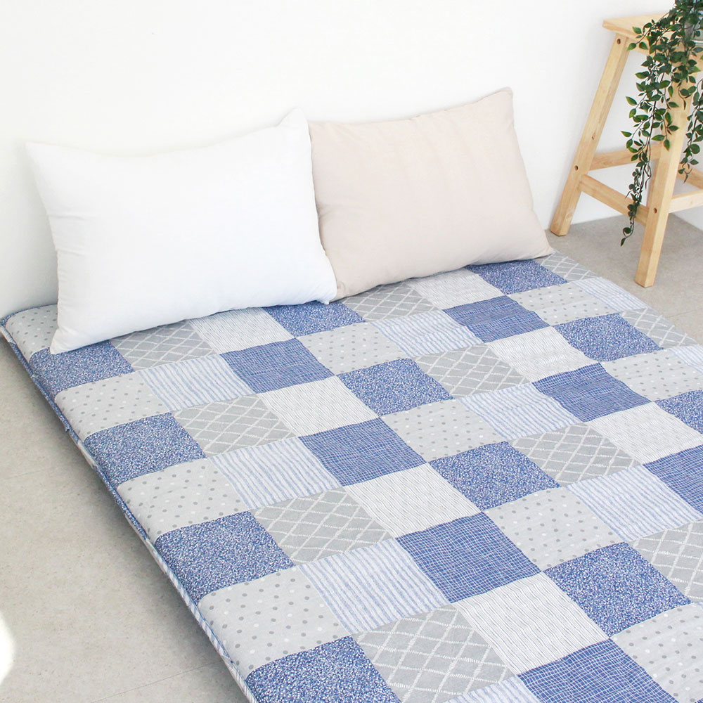 아르떼베딩 블랑 요매트(요커버+솜매트) 100%국산 누빔 바닥에까는 이불