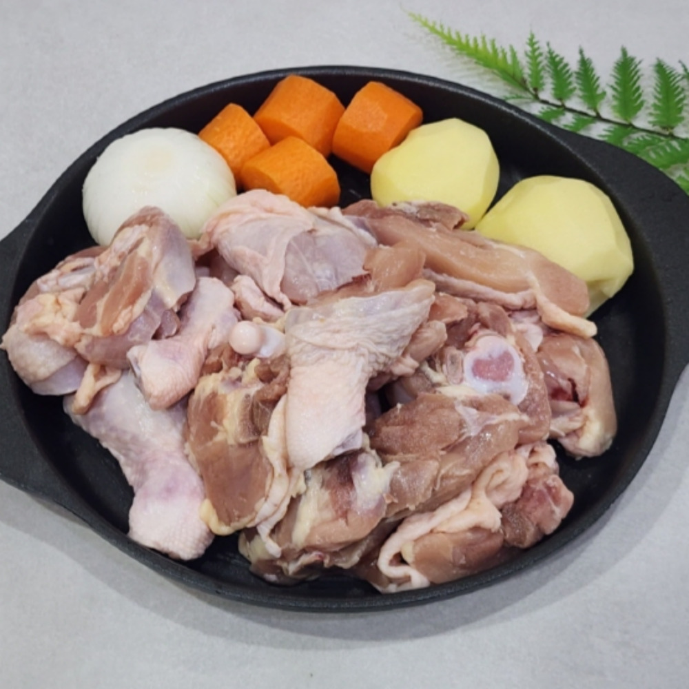 브라질 냉동 닭다리 2kg 정육 절단 - 상품 이미지