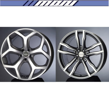 KD 마루모터 EMN CHE (뉴X6 612M50D) 5623/0503 건메탈폴리쉬/하이퍼실버 22휠5홀120 10/11J+35/40