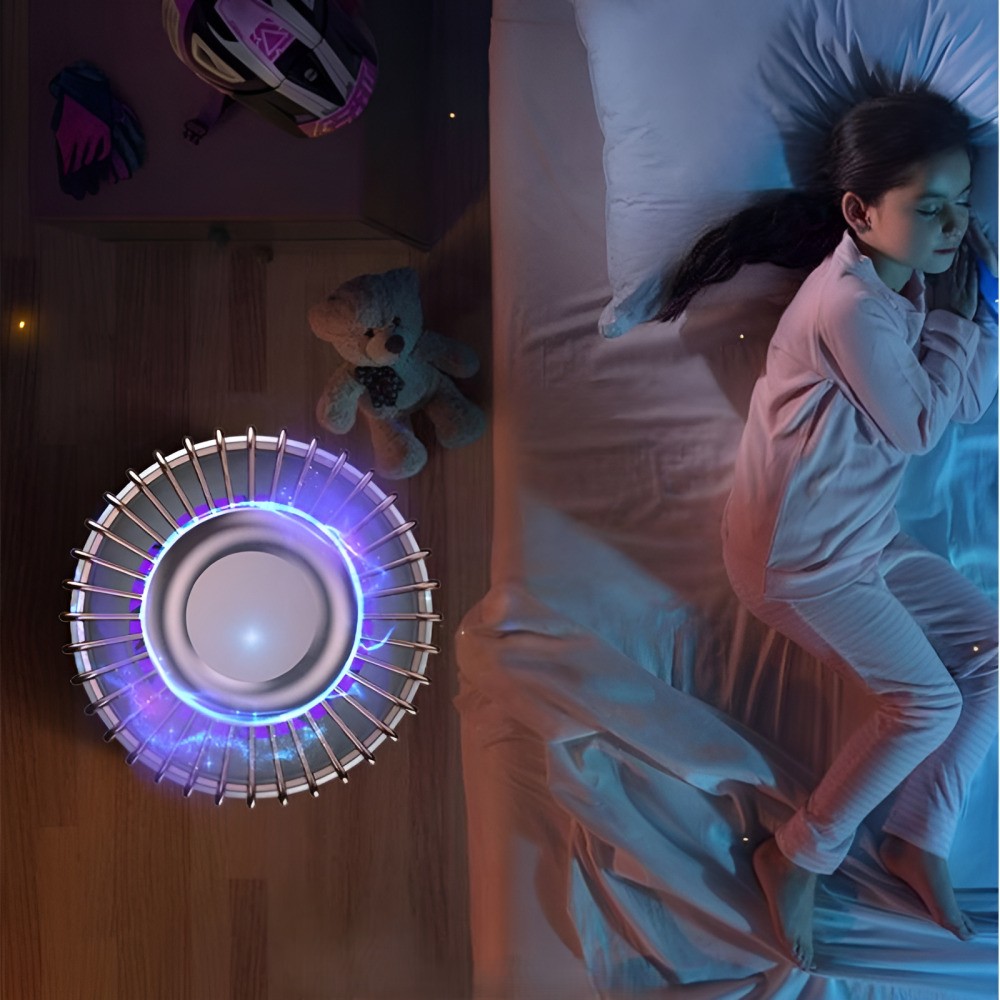 무소음 포충기 저소음 모기트랩 아이방 아기방 안전형 벌레퇴치기