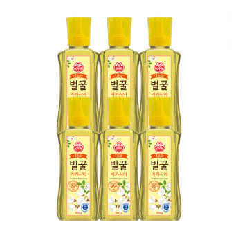 오뚜기 1등급 아카시아 벌꿀 900g, 6개 - 메인 이미지