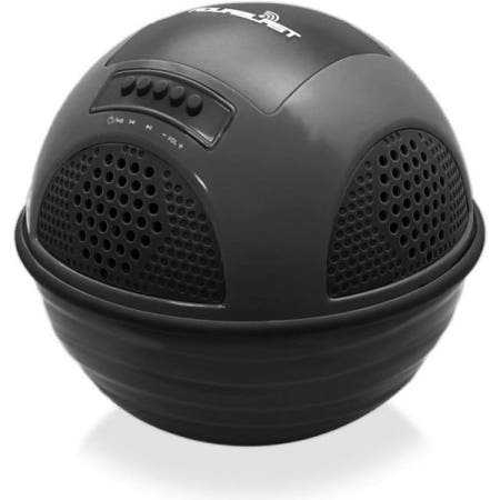 [해외]Pyle 휴대용 방수 플로팅 풀 스피커 - 실외 무선 블루투스 호환 충전식 배터리 구동 샤워 라우드 시스템 USB 충전기 iPod Android iPhone PWR90DBK