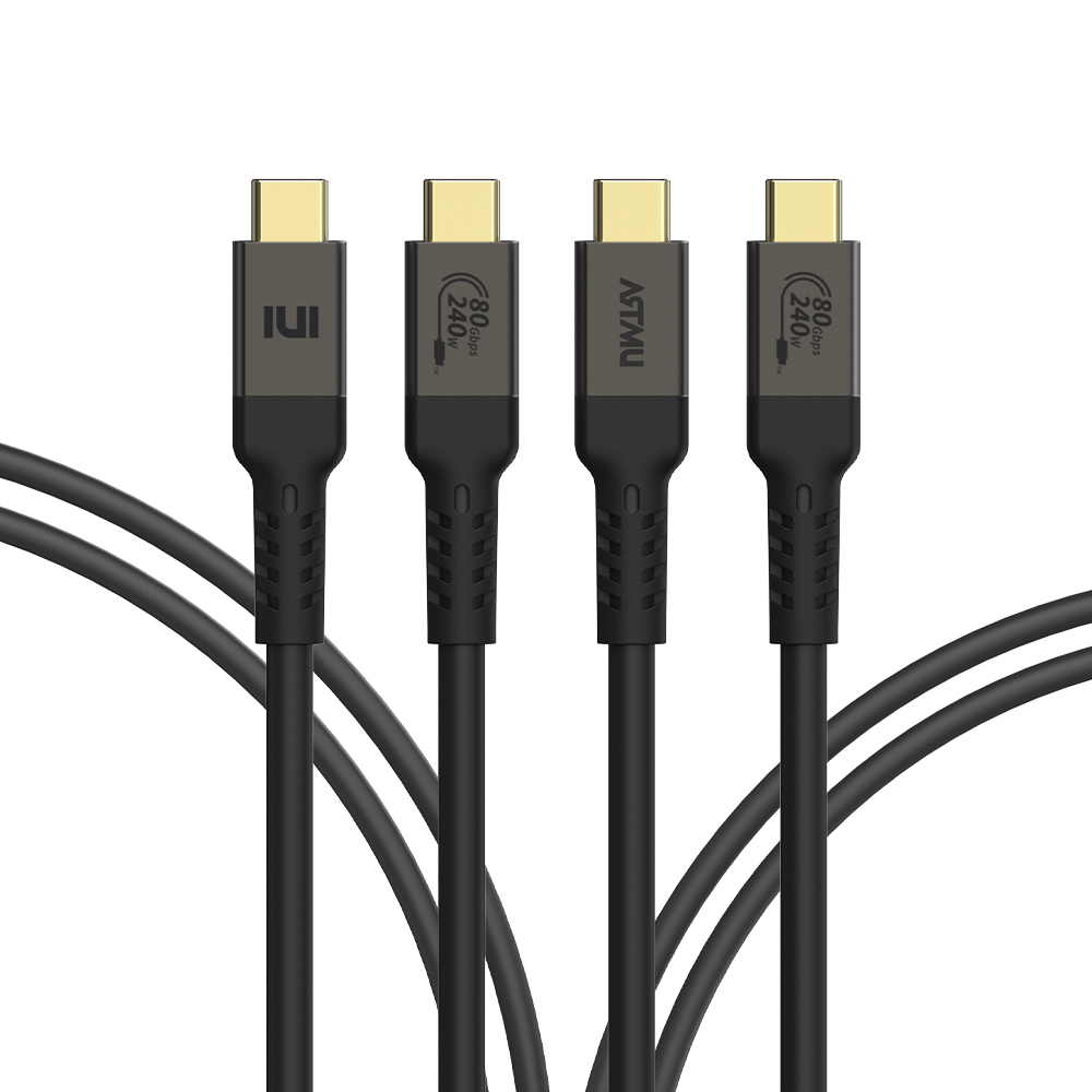 USB-IF 인증 USB4 240W 80Gbps 케이블 1m 이미지 8