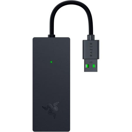 [해외]Razer Ripsaw X - 4K 카메라 연결이 가능한 USB 캡처 카드(4K 30FPS 캡처, HDMI 2.0, 3.0, 플러그 앤 플레이, 스트리밍 소프트웨어 호환,