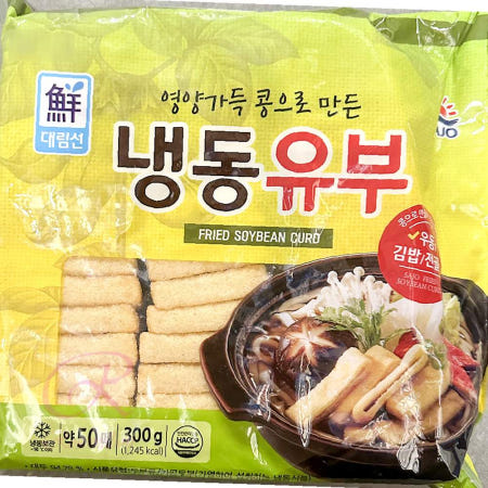 로즈밀 유부 대림 300g x10p 통유부 우동유부