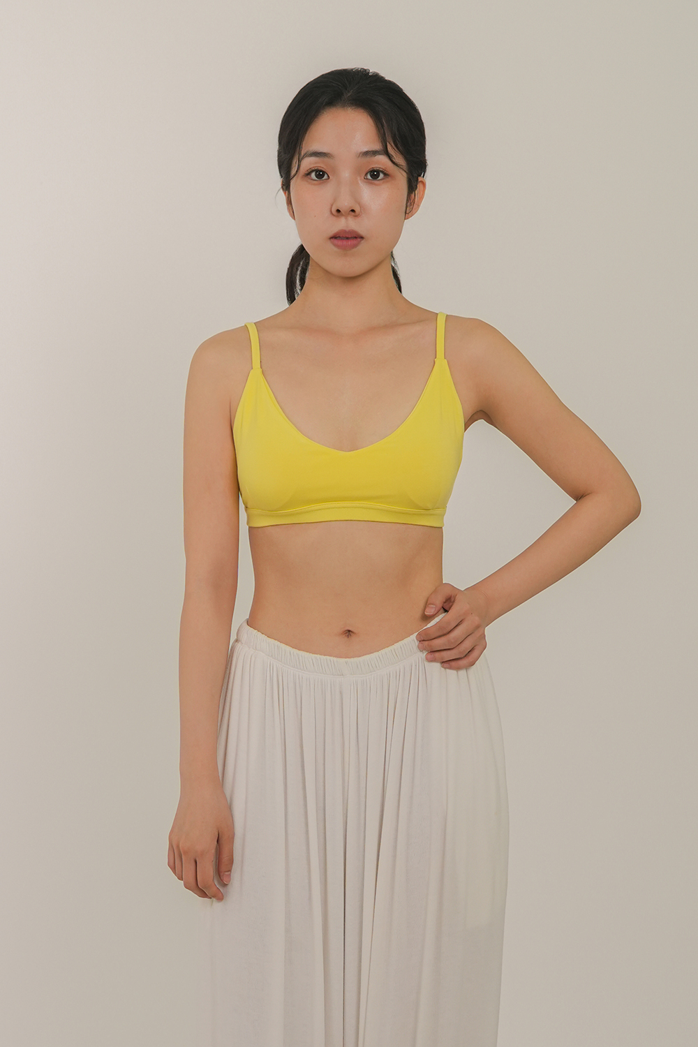 [에스라티] 숨 베이직 요가 브라탑 여성 요가복 필라테스옷 운동복 상의 브라렛 요가탑 - 상세 이미지 4