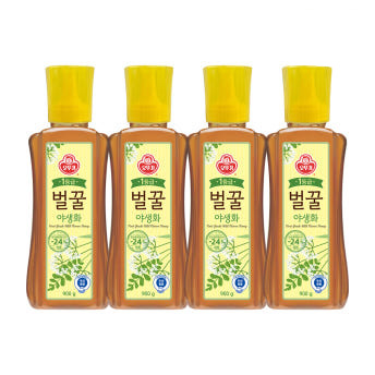오뚜기 1등급 야생화 벌꿀 900g, 4개 - 상품 이미지