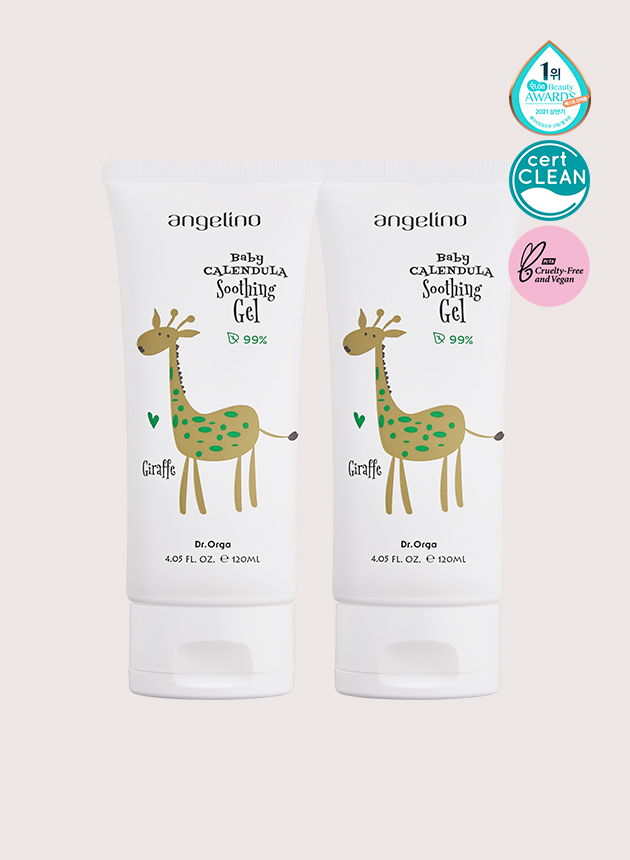 [1+1] 닥터올가 엔젤리노 베이비 카렌듈라 수딩젤 120ml - 상품 이미지