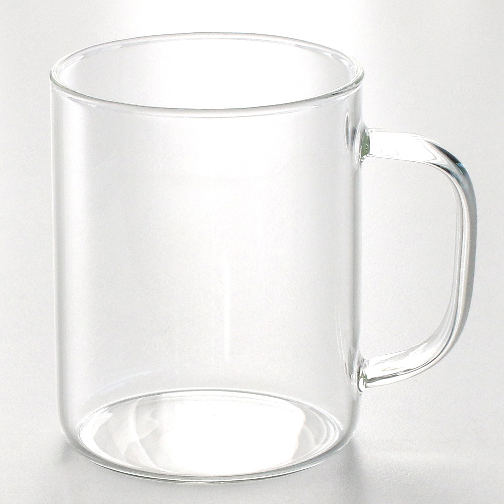 홈카페 내열유리컵 아이스 커피잔 아메리카노컵 하이볼잔 440ml, 1개, 손잡이 - 상세 이미지 3