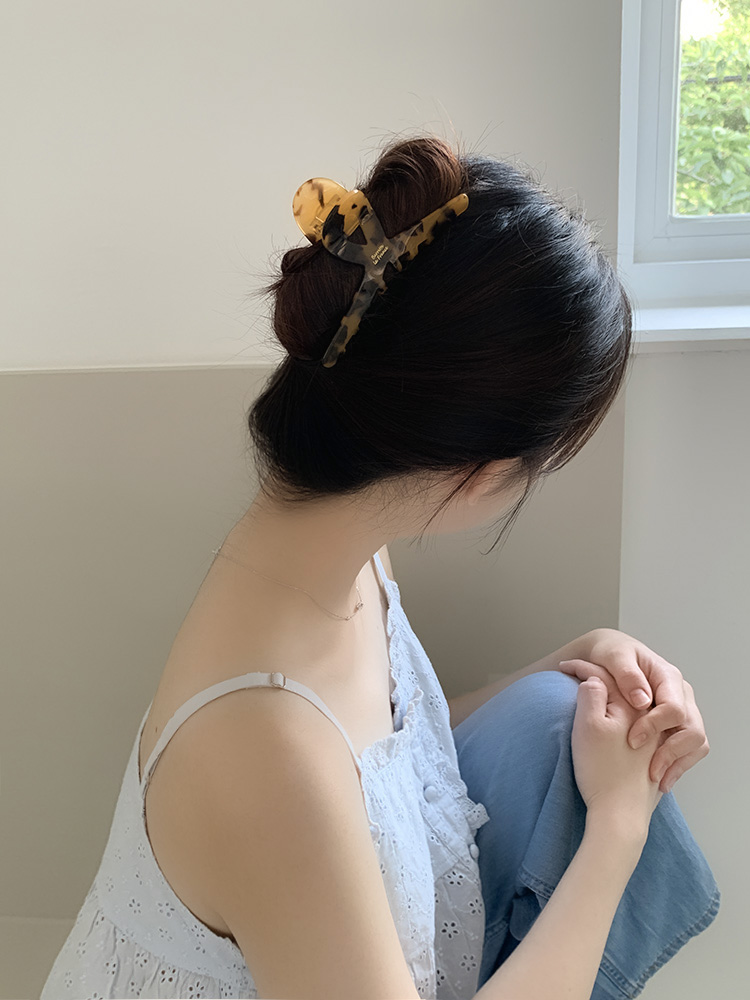 Barrette La France, 커브 헤어클로 - 숱많은 고정력좋은 꼬임집게핀 프랑스핀 이미지 7