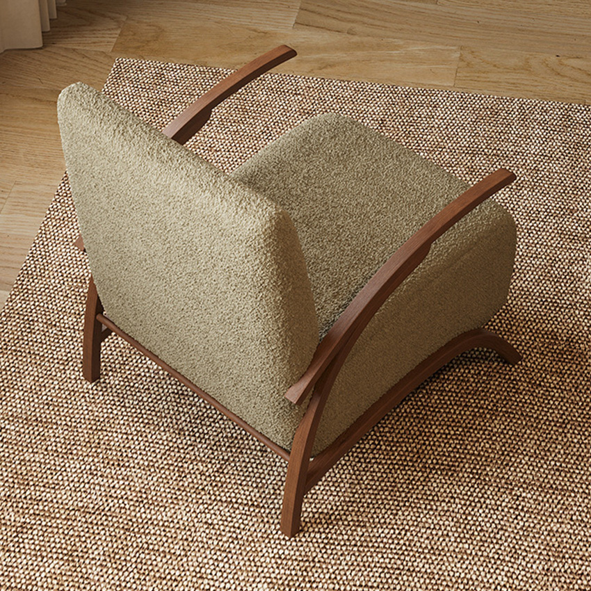 벨루 패브릭 1인 안락 암체어 Belo Armchair - 상세 이미지 5