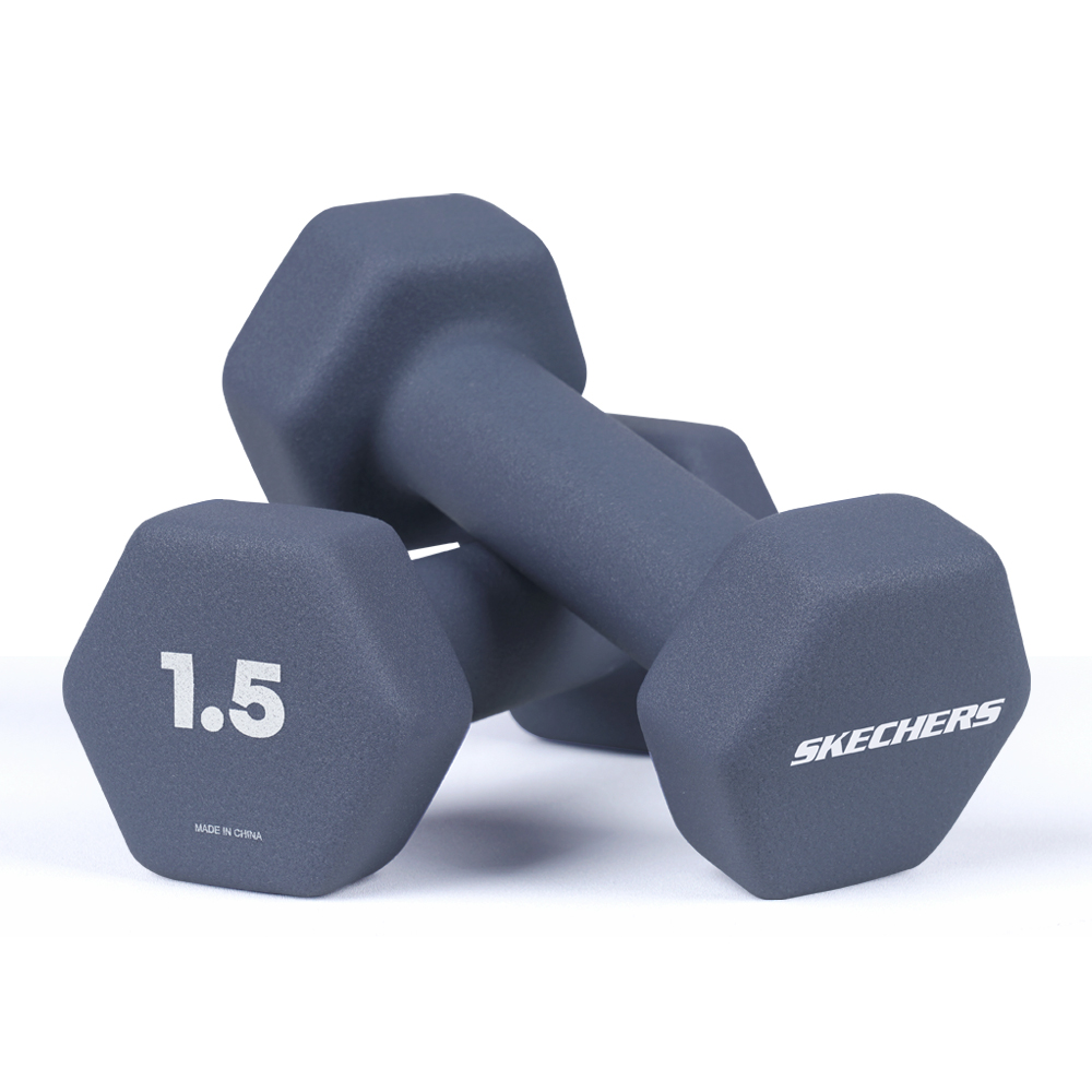 스케쳐스 미용 아령 와이드핏 육각 홈트 덤벨 1.5kg, 2개